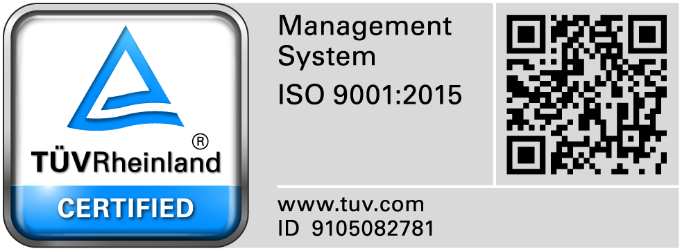 AZIENDA CERTIFICATA ISO 9001:2015